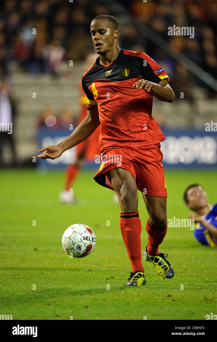 Vincent Kompany of Belgium Stock Photo