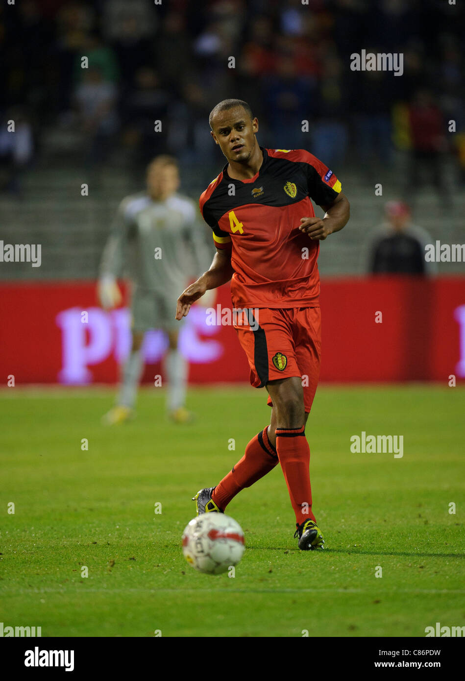 Vincent Kompany of Belgium Stock Photo