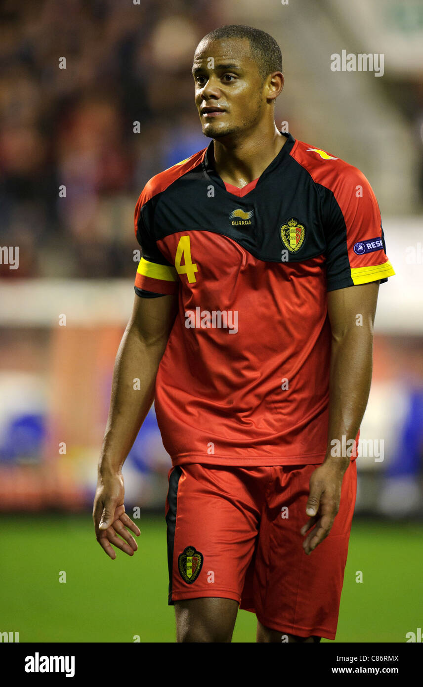 Vincent Kompany of Belgium Stock Photo