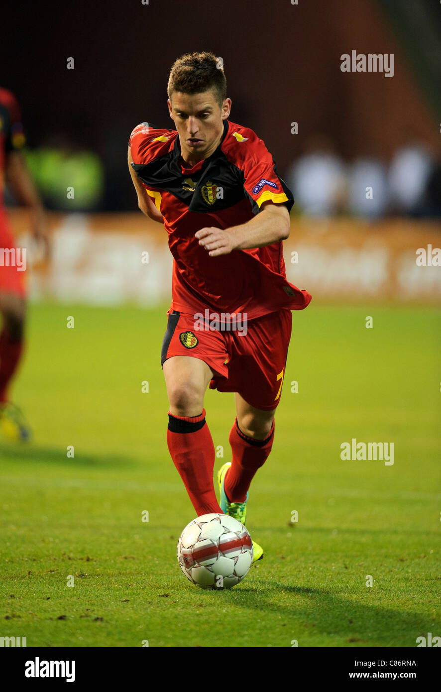 Dries Mertens of Belgium Stock Photo