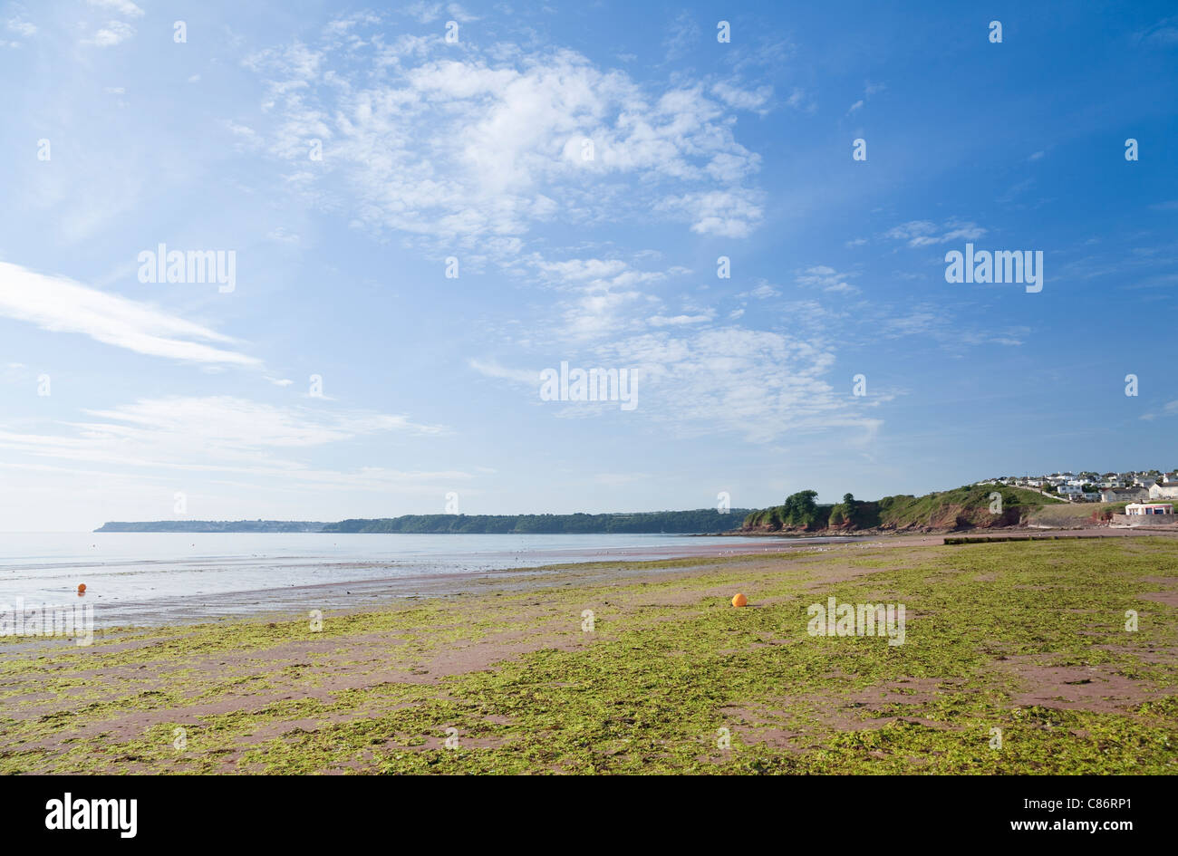 England Devon Goodrington Sands South Stock Photo Alamy