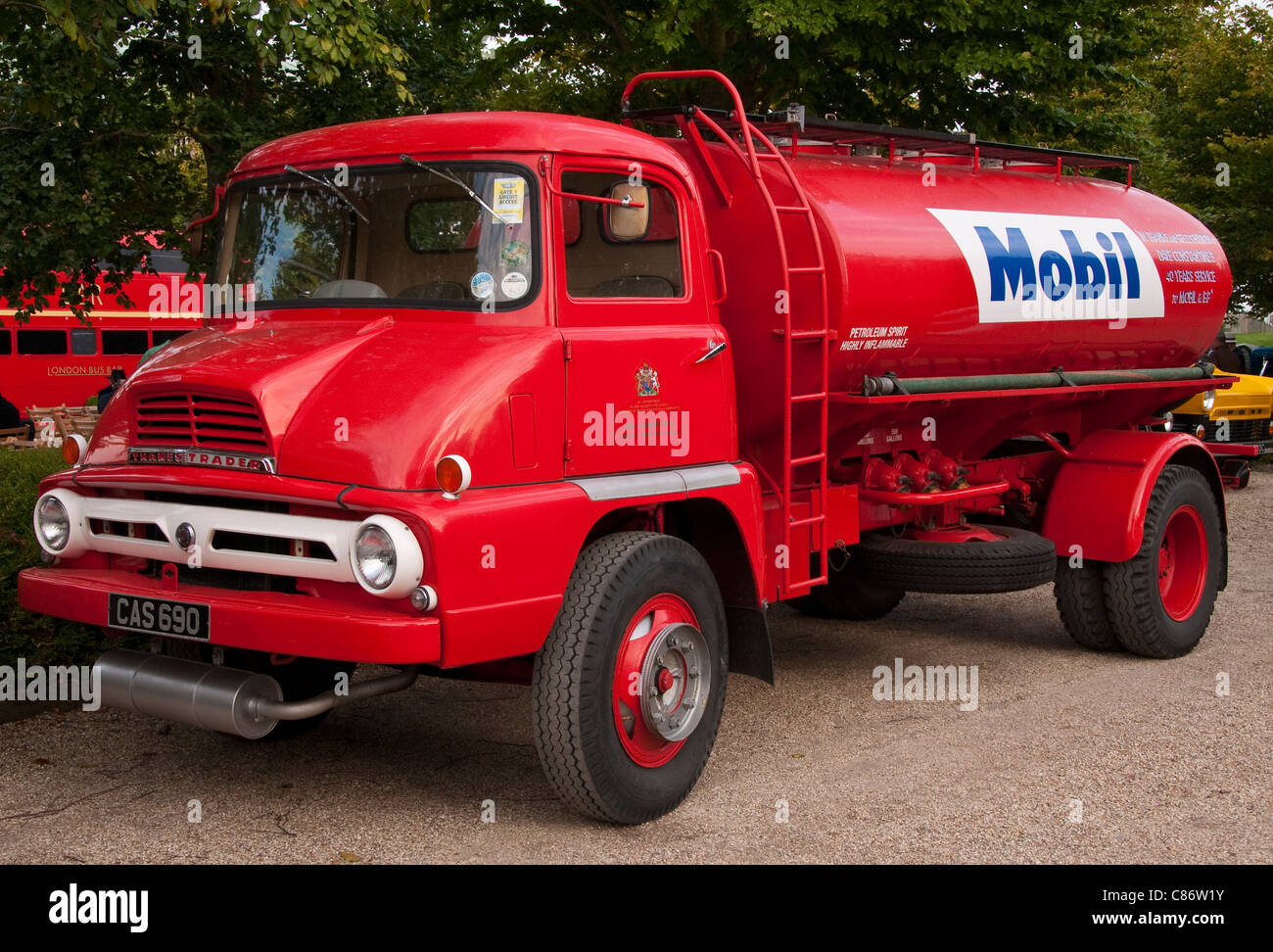 1959 Ford Thames Fuel Tanker Stock Photo