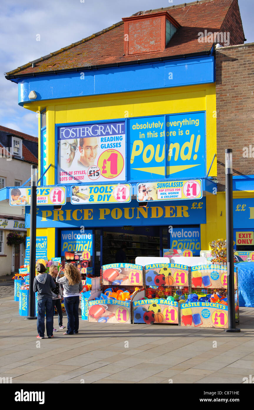 Pound store discount retailer hires stock photography and images Alamy