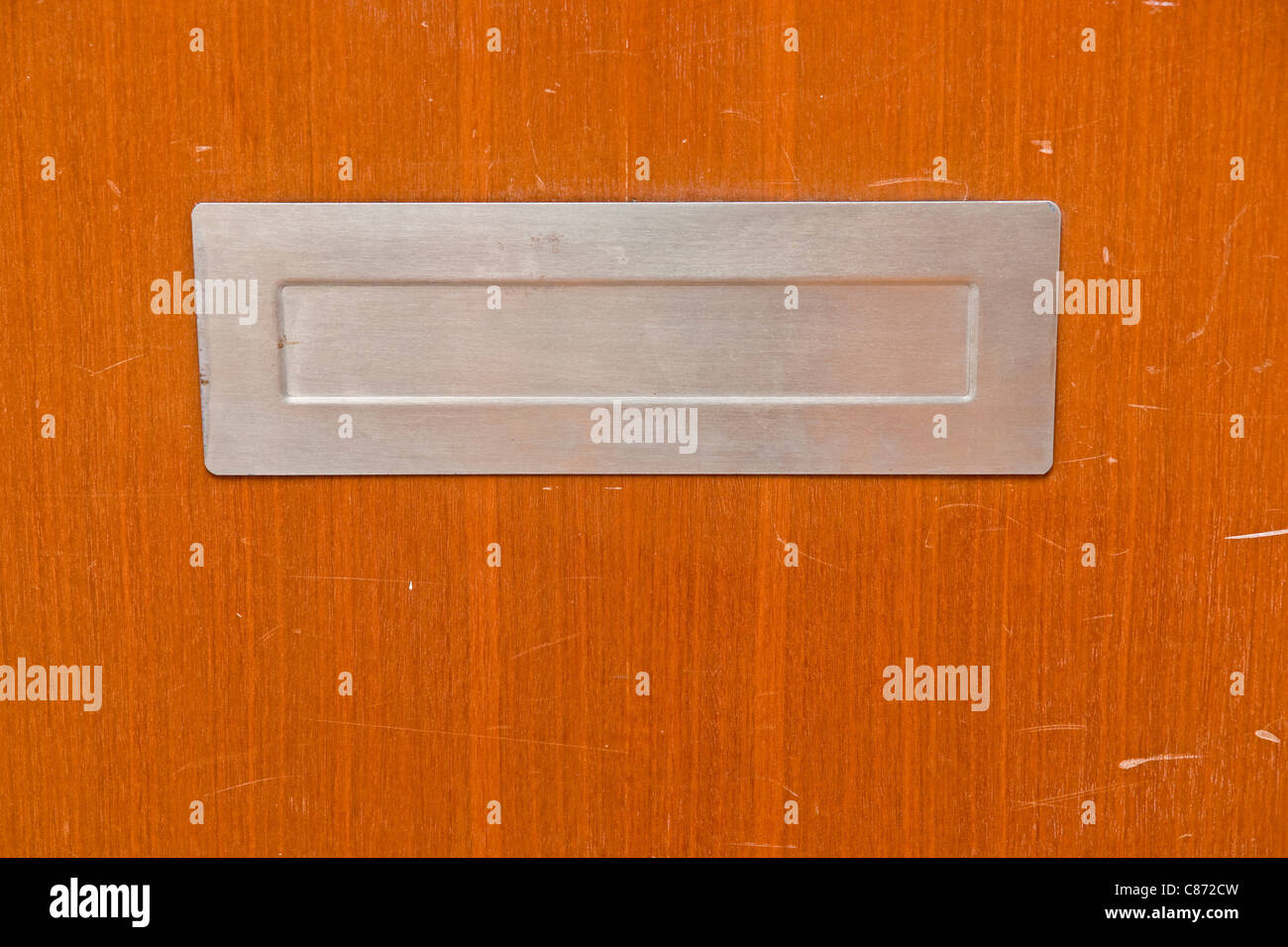 Worn letter box Stock Photo Alamy