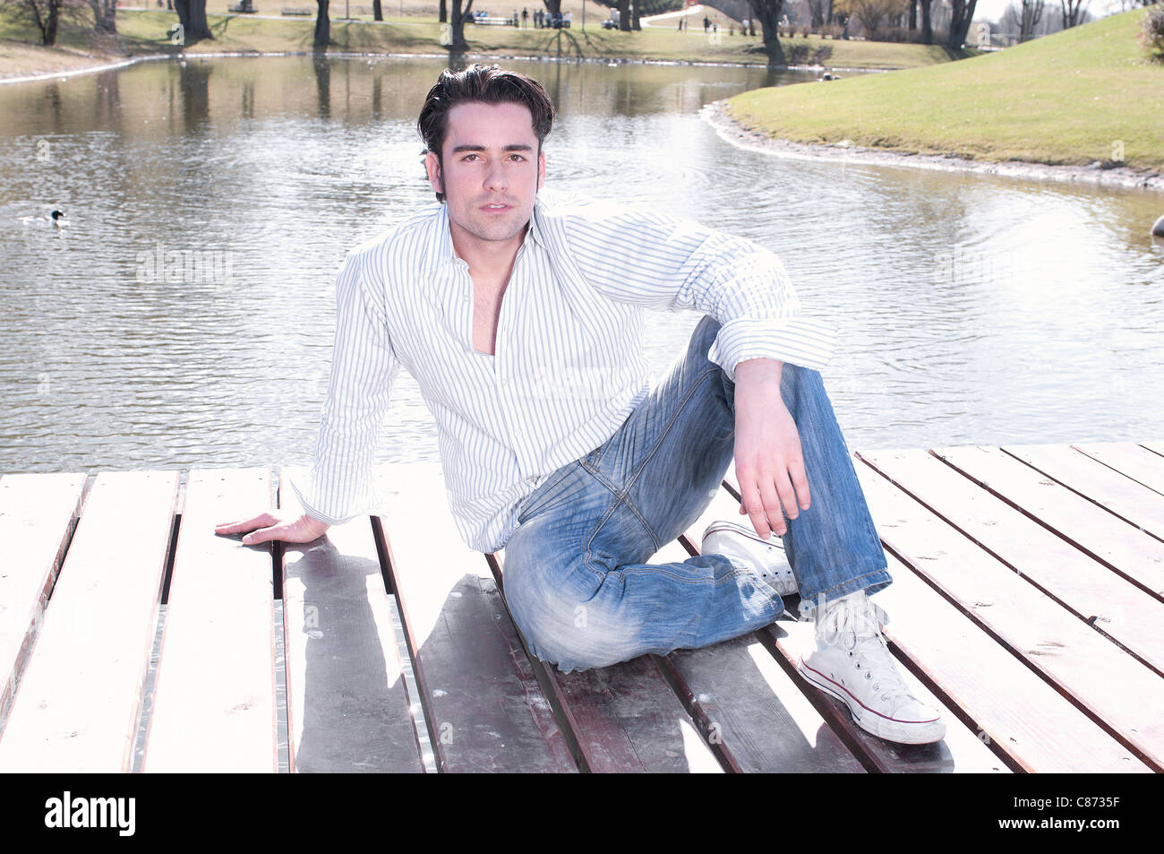 1 man only hi-res stock photography and images - Alamy