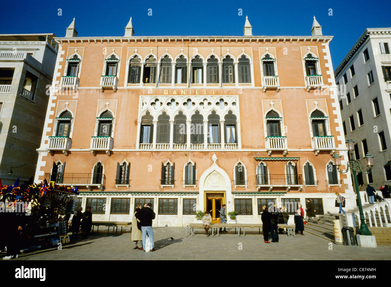 Hotel Danieli, Castello. aka Palazzo Dandolo 14thC.Italy. Venice Stock  Photo - Alamy