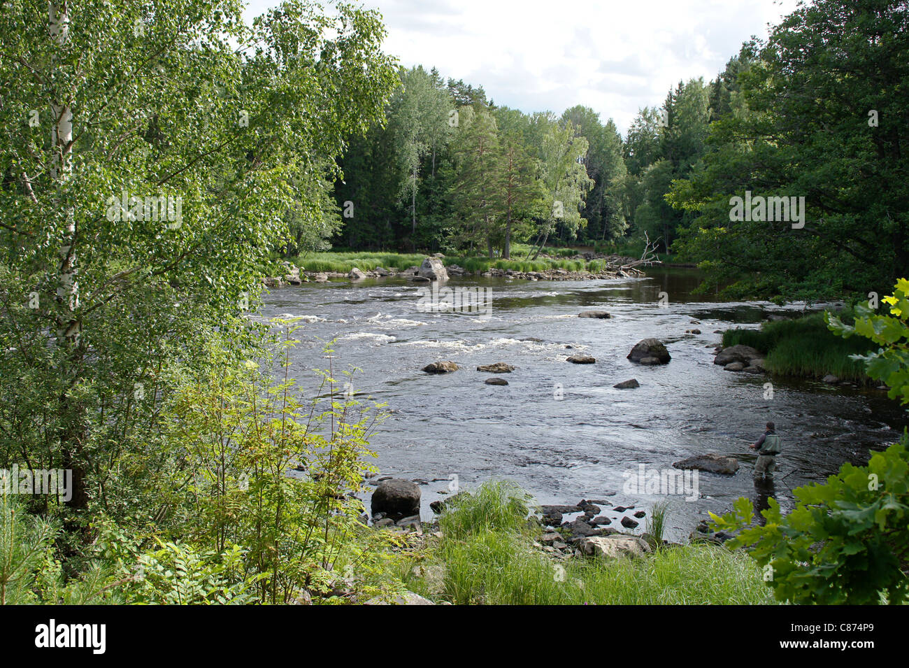 Rapid flow river rocky hi-res stock photography and images - Alamy