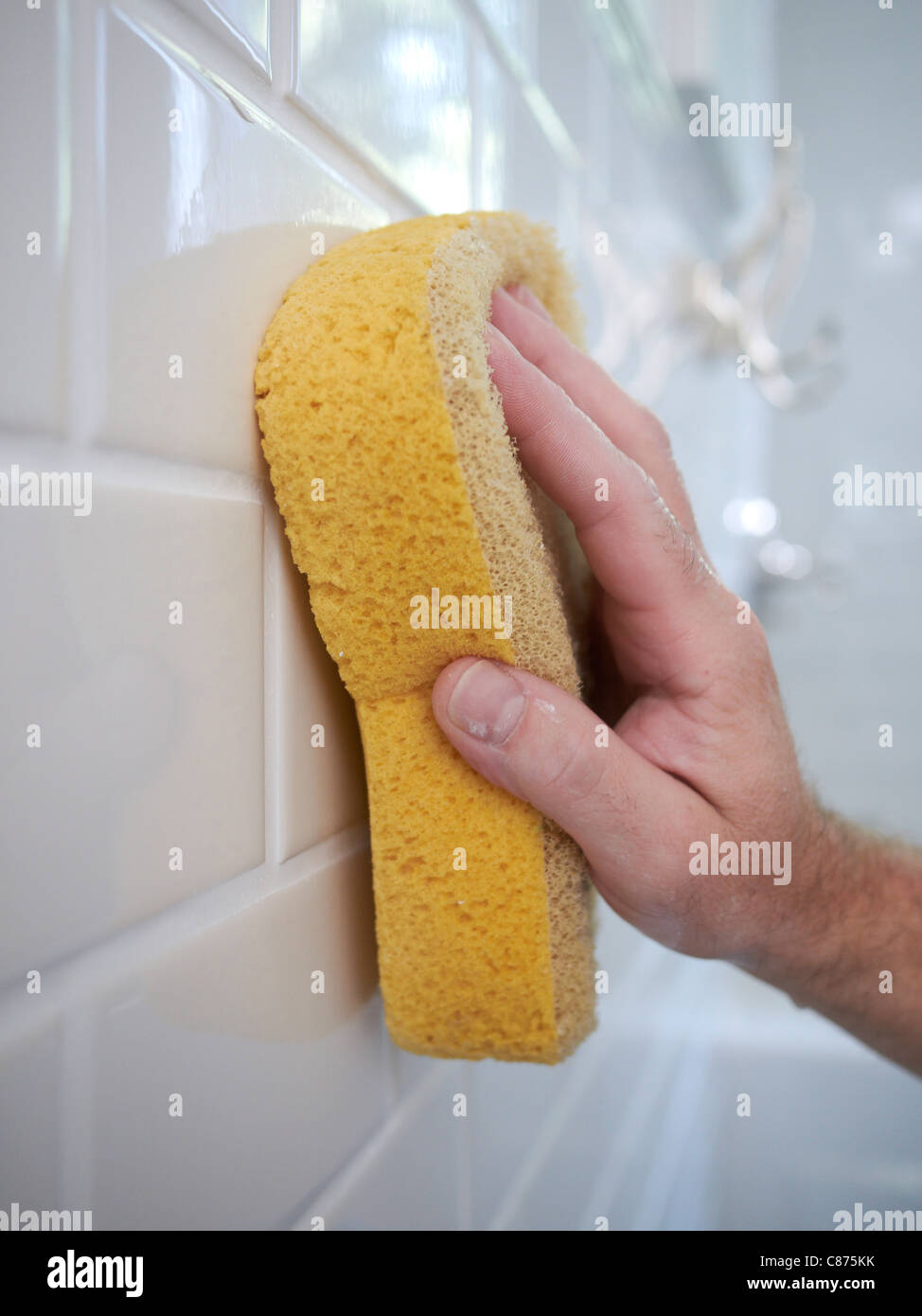 Grout cleaning hires stock photography and images Alamy
