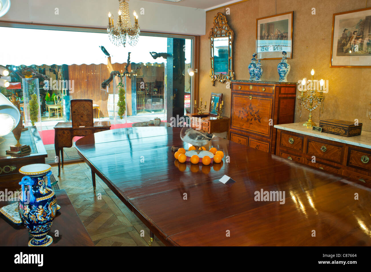 Paris, France, French Antiques Shops, the Village Suisse, Catherine