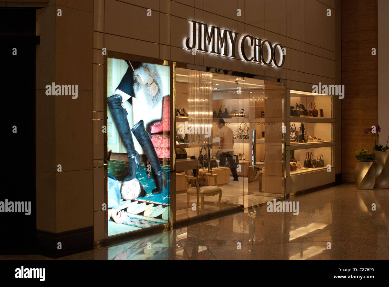 Jimmy Choo store, Hong Kong Stock Photo - Alamy