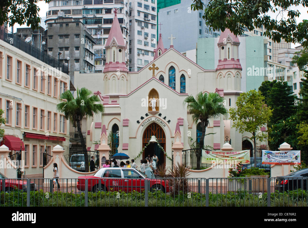 Rosary Church, Kowloon, Hong Kong Stock Photo Alamy