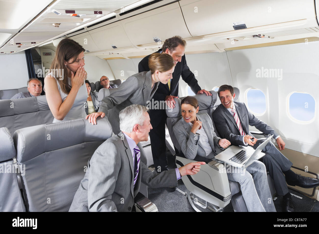 Group passengers hi-res stock photography and images - Alamy