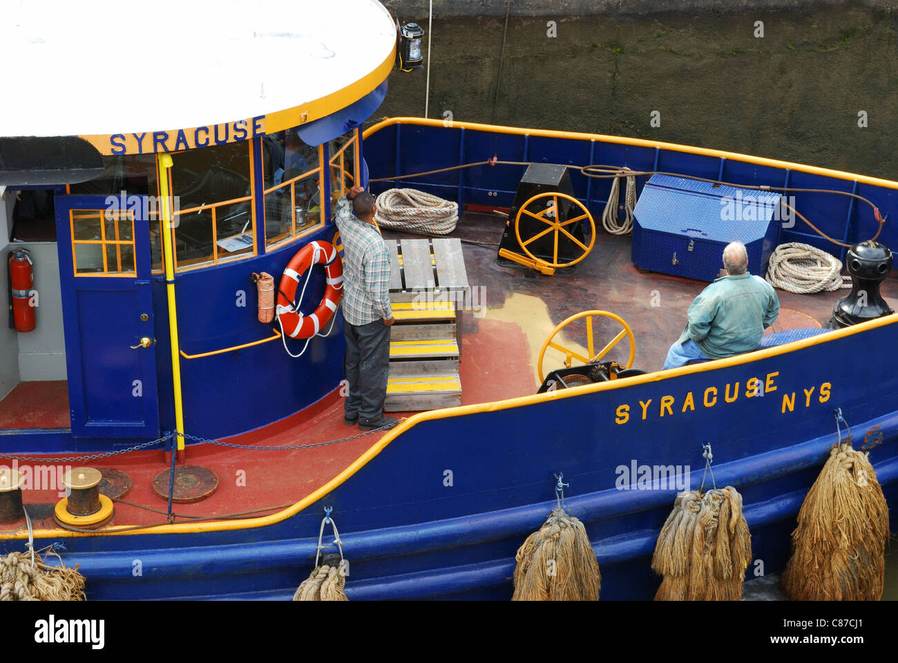 Erie tugboat hires stock photography and images Alamy