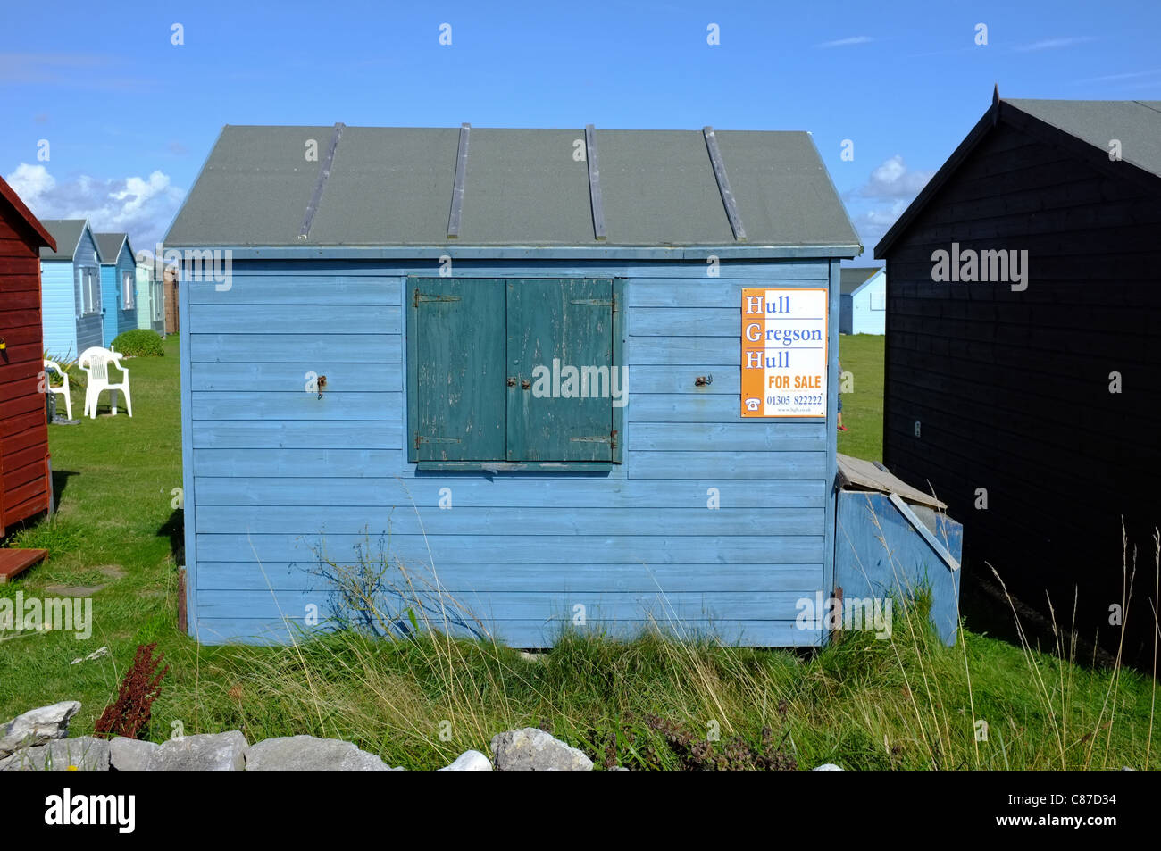 Beach hut sale hires stock photography and images Alamy