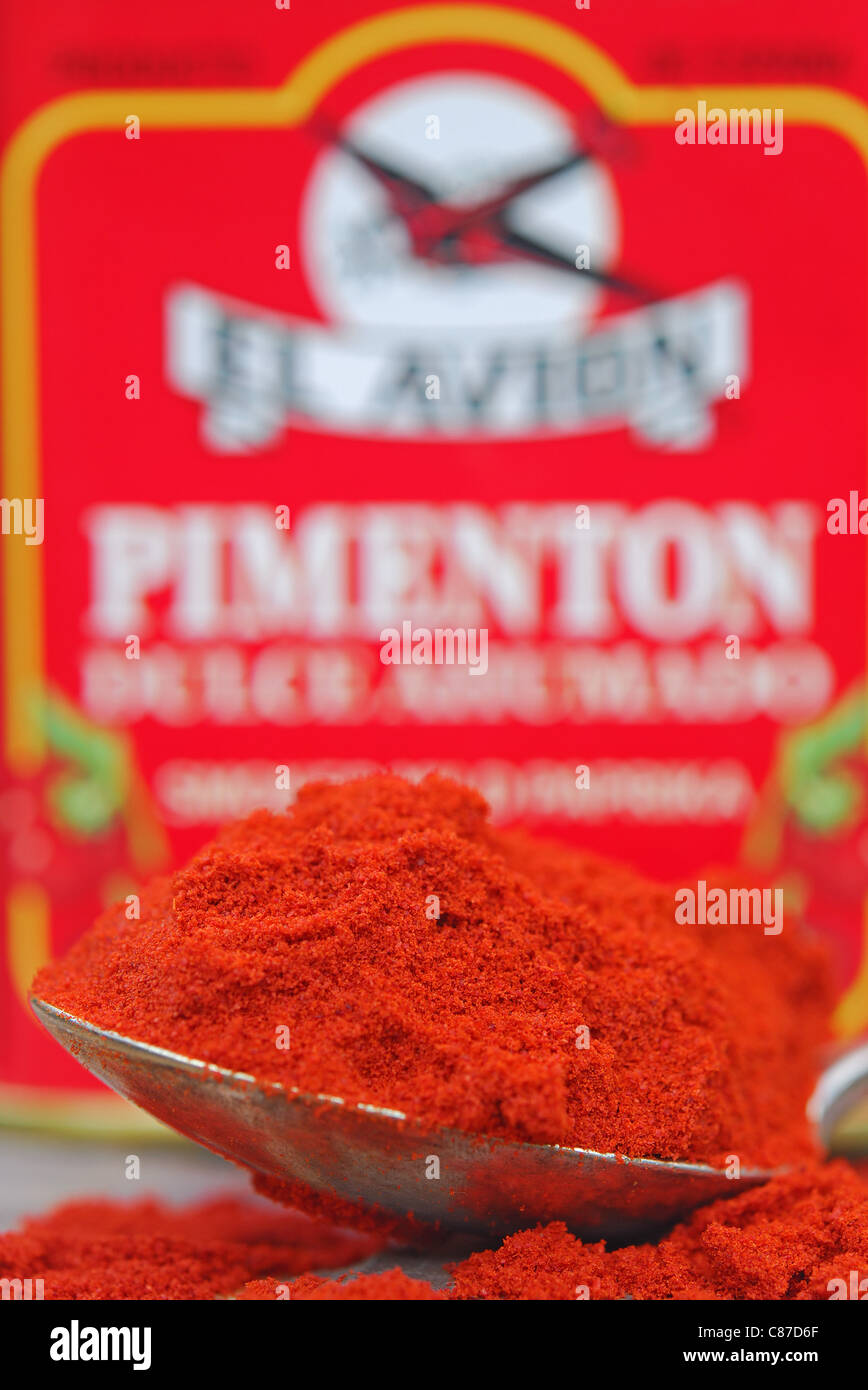 Smoked Spanish paprika Stock Photo Alamy