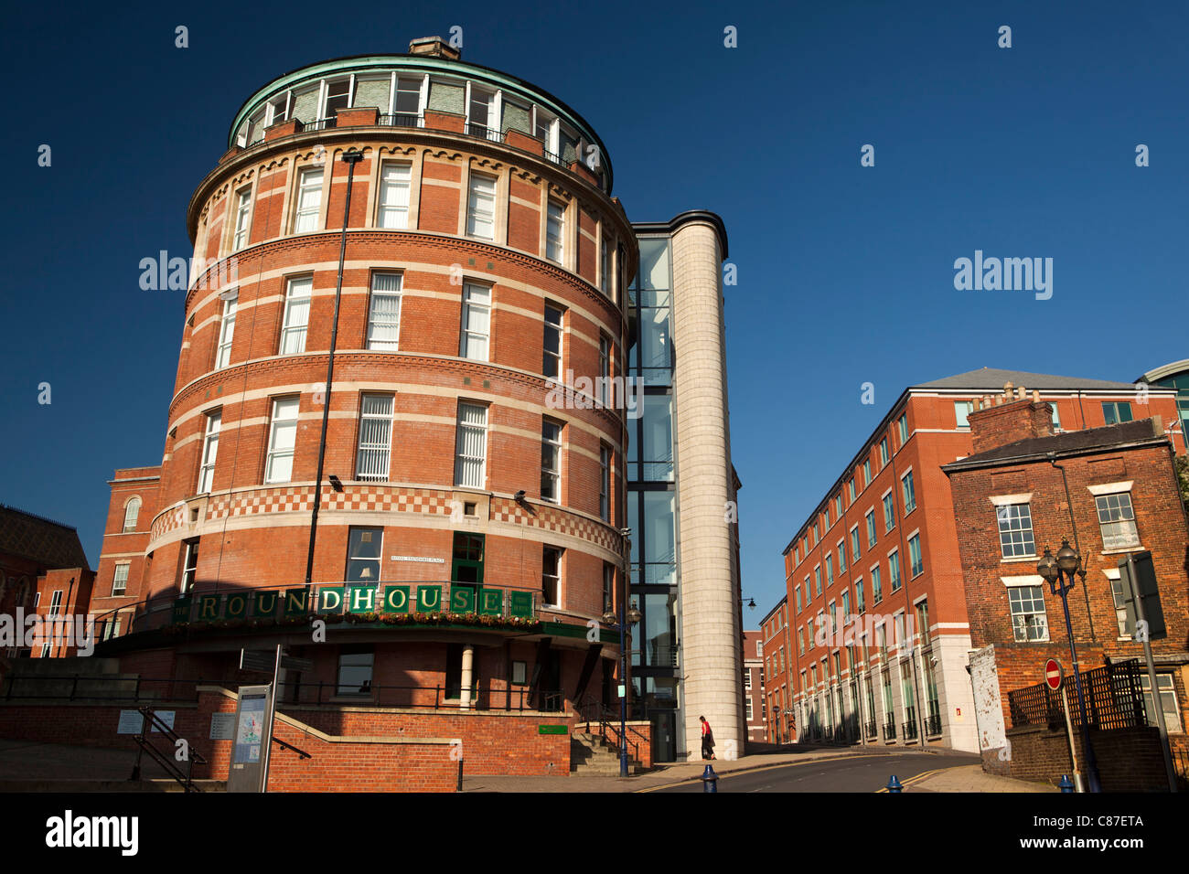 UK, Nottinghamshire, Nottingham, Royal Standard Place, The Roundhouse Stock Photo Alamy