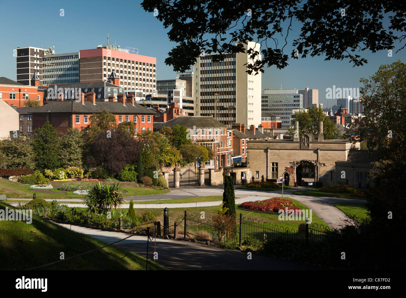 Nottingham city centre hi-res stock photography and images - Alamy