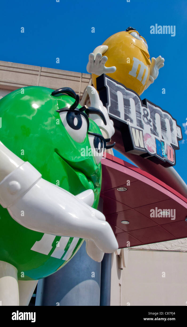 M&M WORLD AT THE FLORIDA MALL IN ORLANDO Stock Photo Alamy