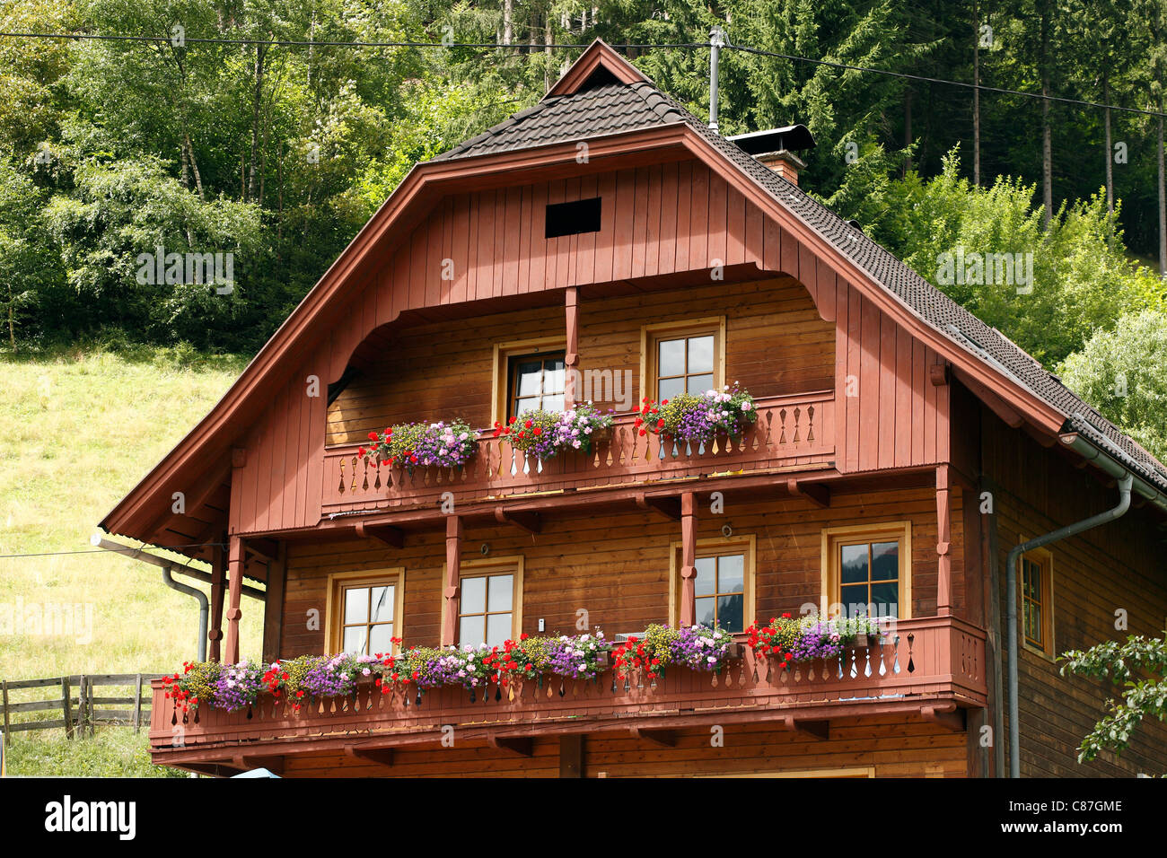 Typical austrian house hires stock photography and images Alamy