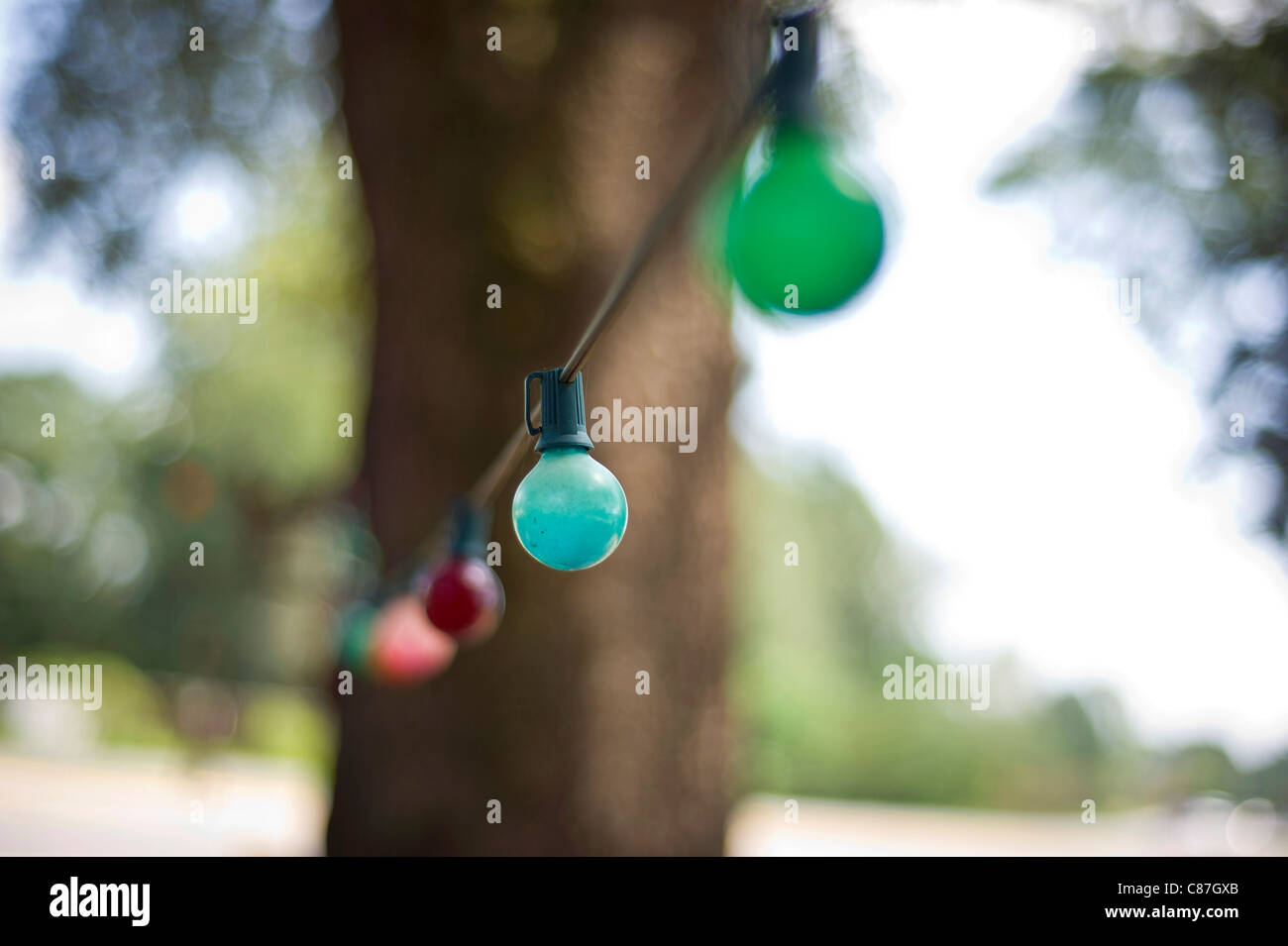 String Of Lights High Resolution Stock Photography and Images - Alamy