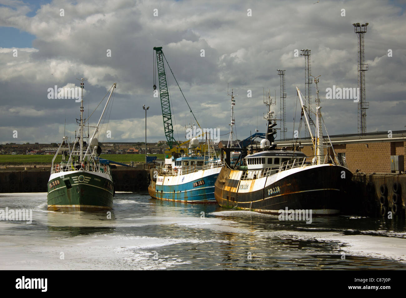 Peterhead fishing boats hi-res stock photography and images - Alamy