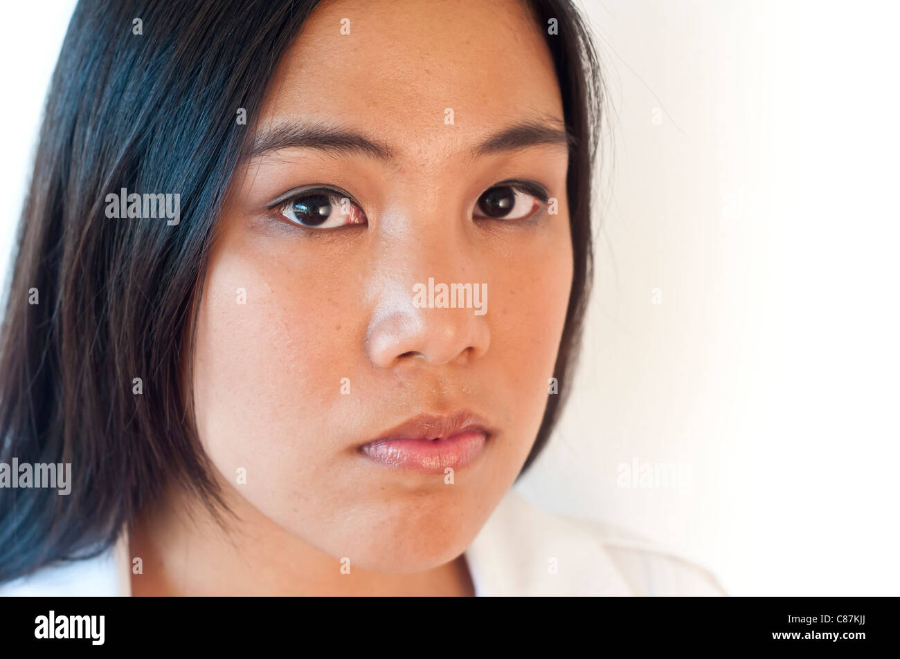 Asian woman portrait-No negative usage allowed Stock Photo