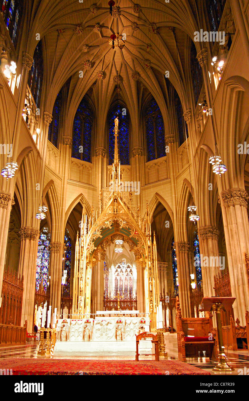 St. Patrick's Cathedral, New York City Stock Photo