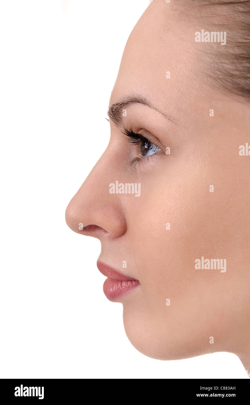 Nose profile hi-res stock photography and images - Alamy