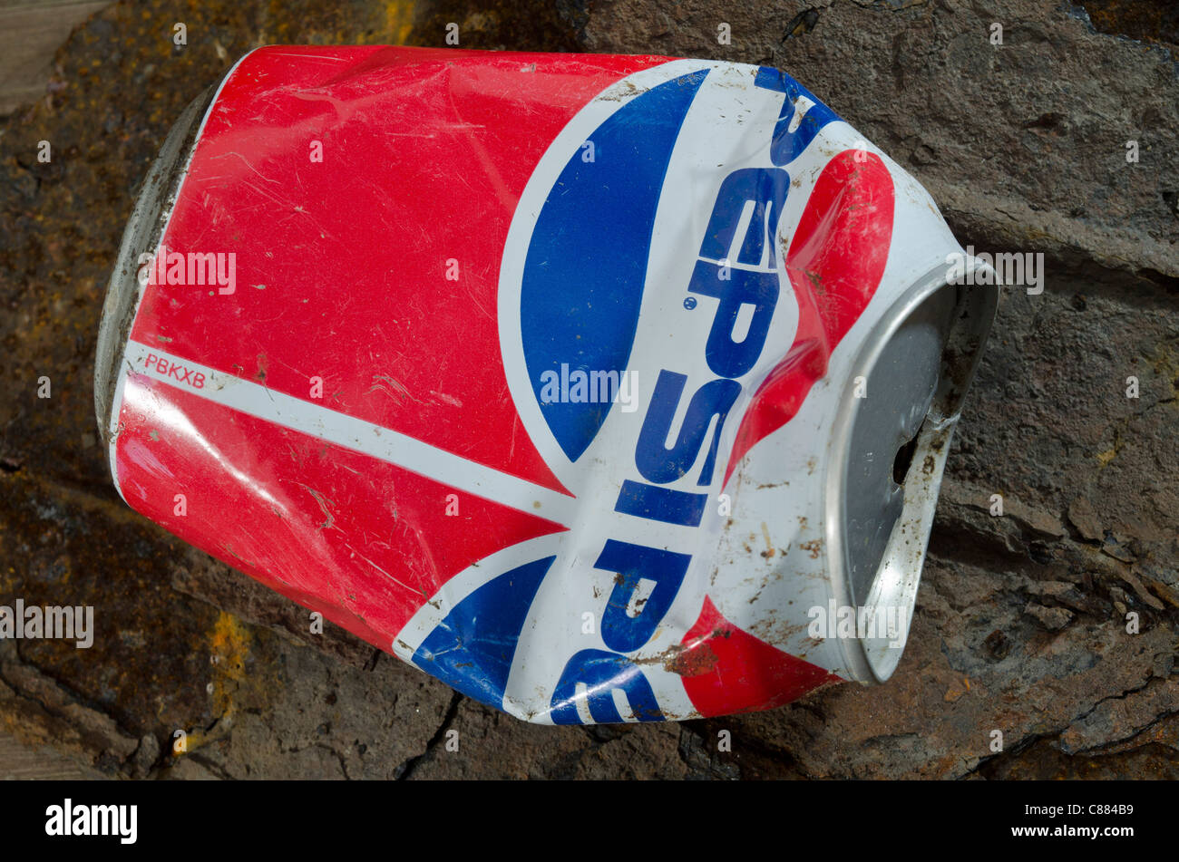 Old Can of Pepsi Stock Photo
