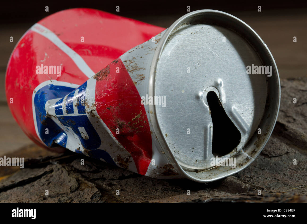 Old Can of Pepsi Stock Photo