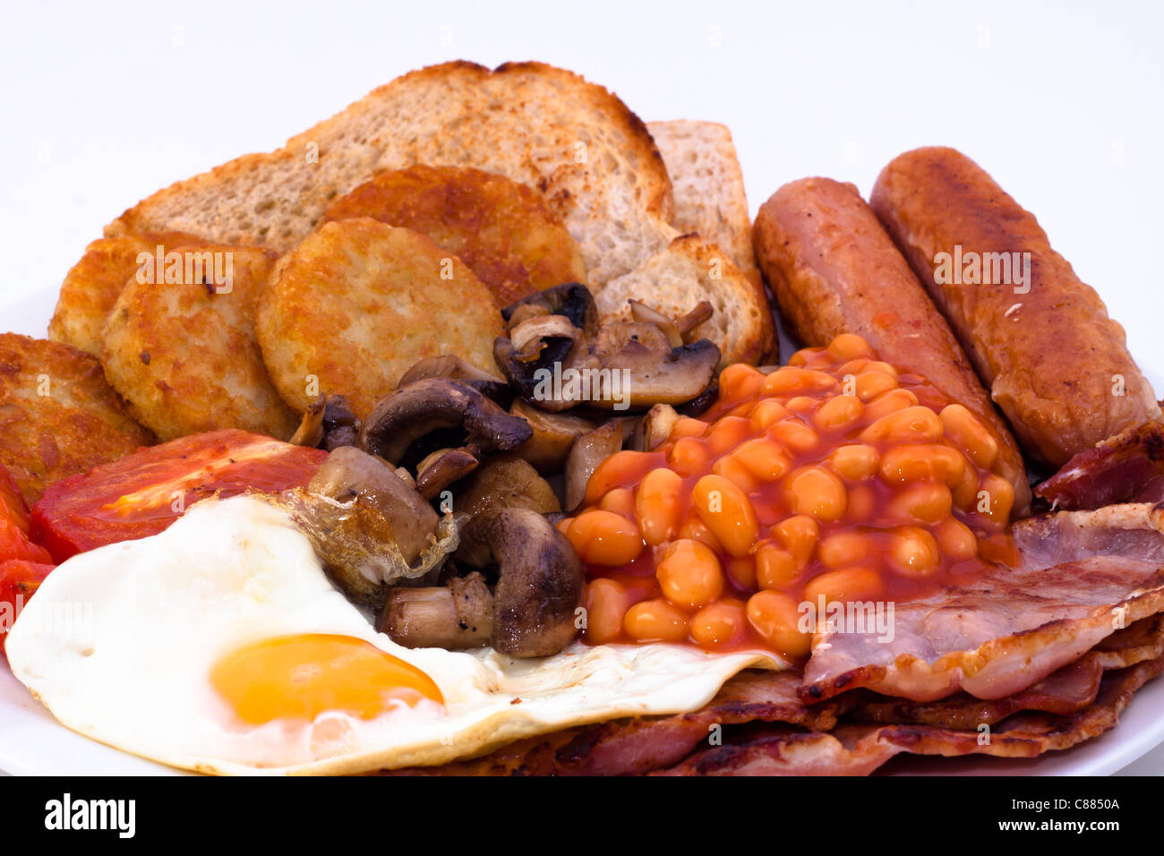 Full english breakfast hi-res stock photography and images - Alamy
