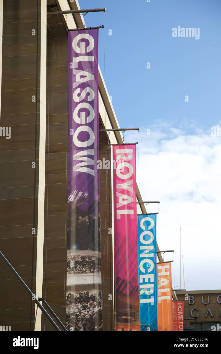 Glasgow Royal Concert Hall, Glasgow, Scotland where music and events