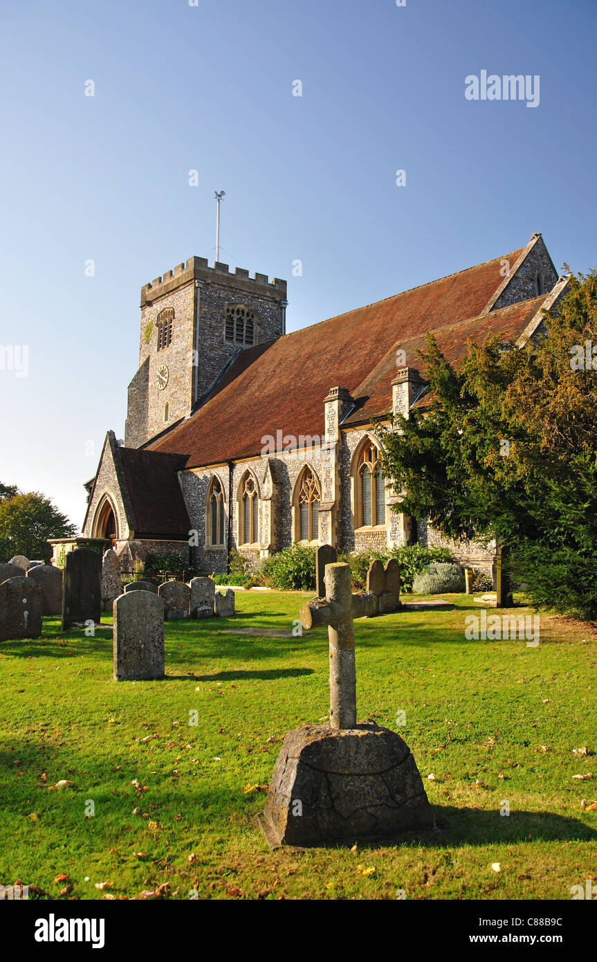 The Parish Church of St.Mary's, Church Gate, Thatcham, Berkshire, England, United Kingdom Stock Photo