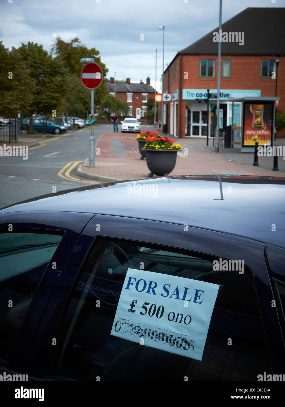 Private car for sale Stock Photo Alamy