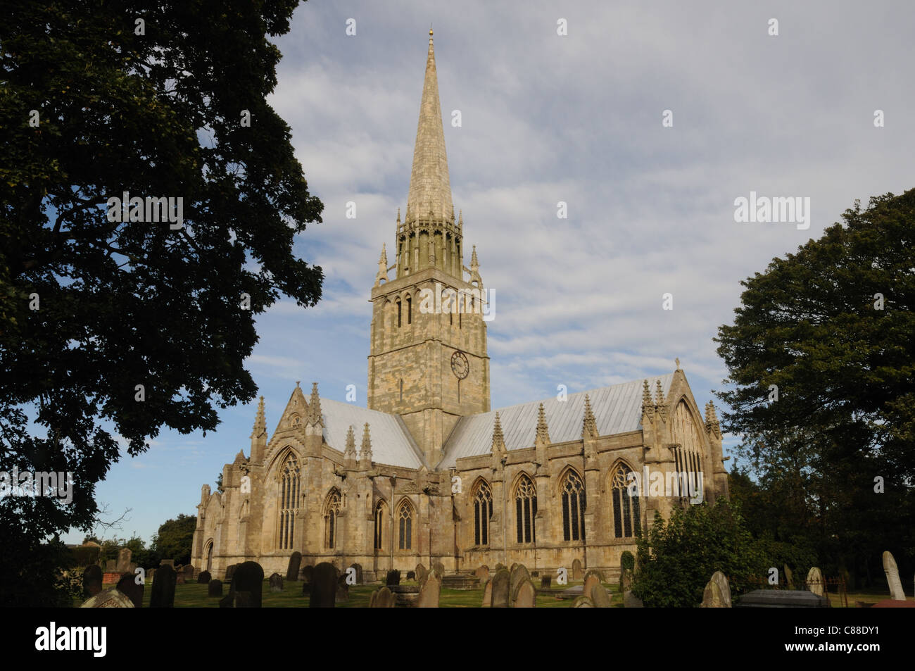 St Patrick's Church, Patrington, East Yorkshire, England Stock Photo
