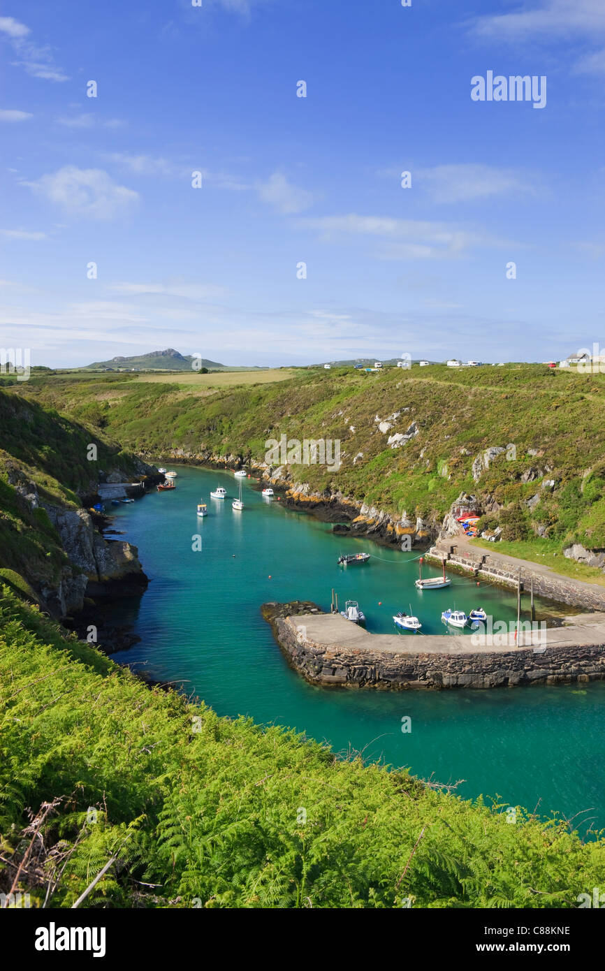 Porthclais Harbour St Brides Bay Pembrokeshire Wales Stock Photo Alamy