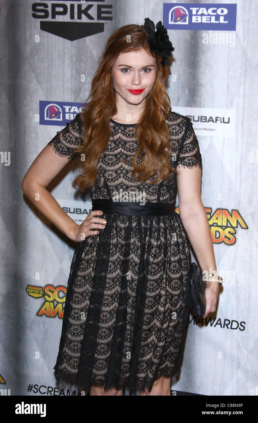 HOLLAND RODEN SPIKE TV'S SCREAM 2011 LOS ANGELES CALIFORNIA USA 15 October 2011 Stock Photo