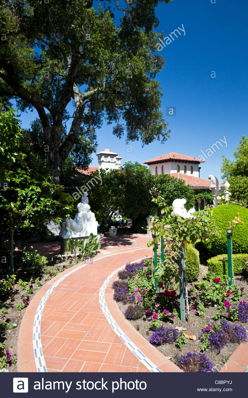 Hearst Castle Monument Stock Photos & Hearst Castle Monument Stock