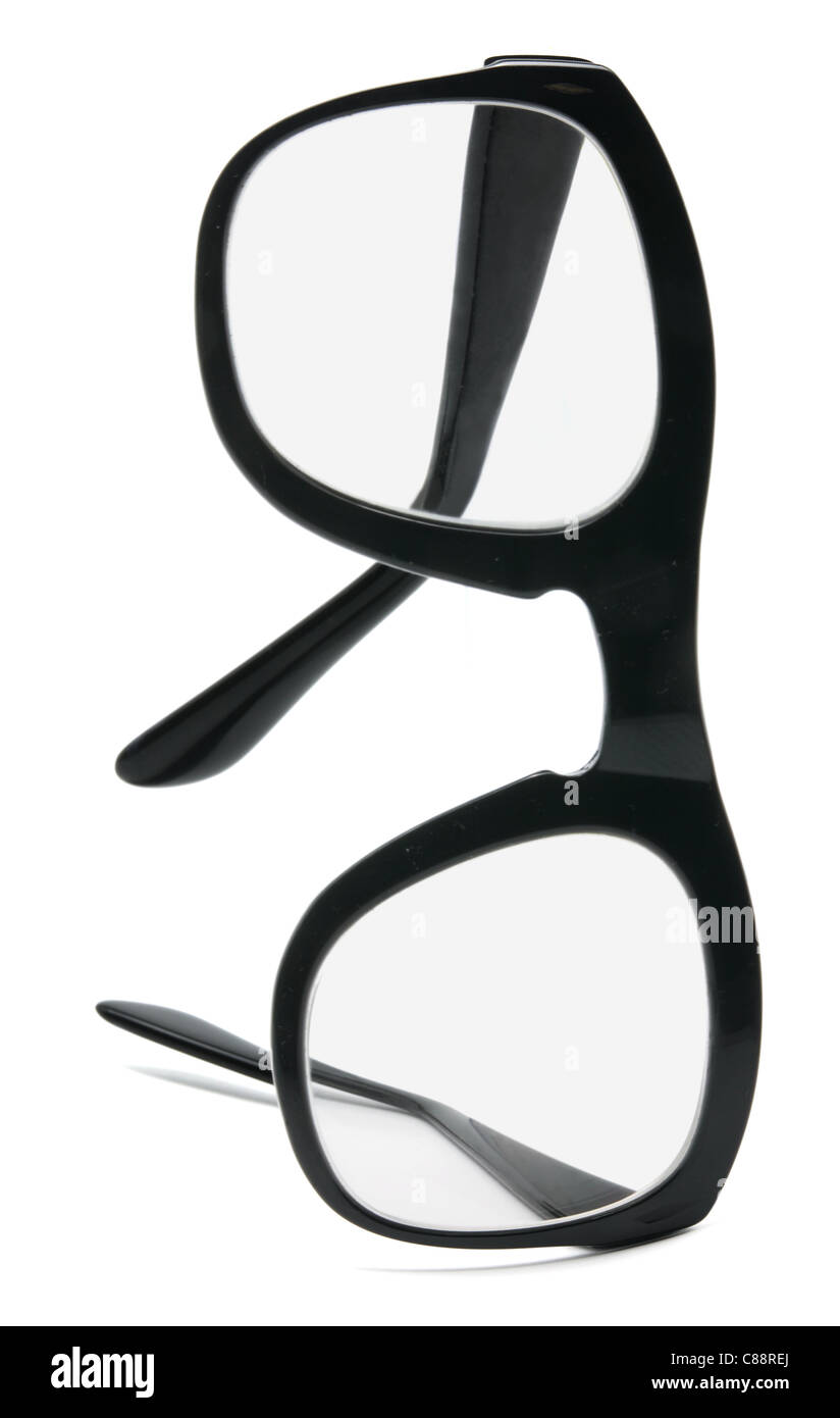 Old fashioned specs Cut Out Stock Images & Pictures - Alamy