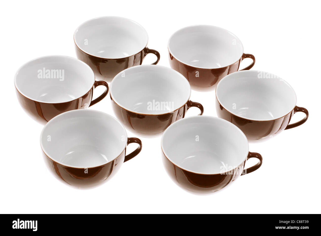 Tea Cups Stock Photo