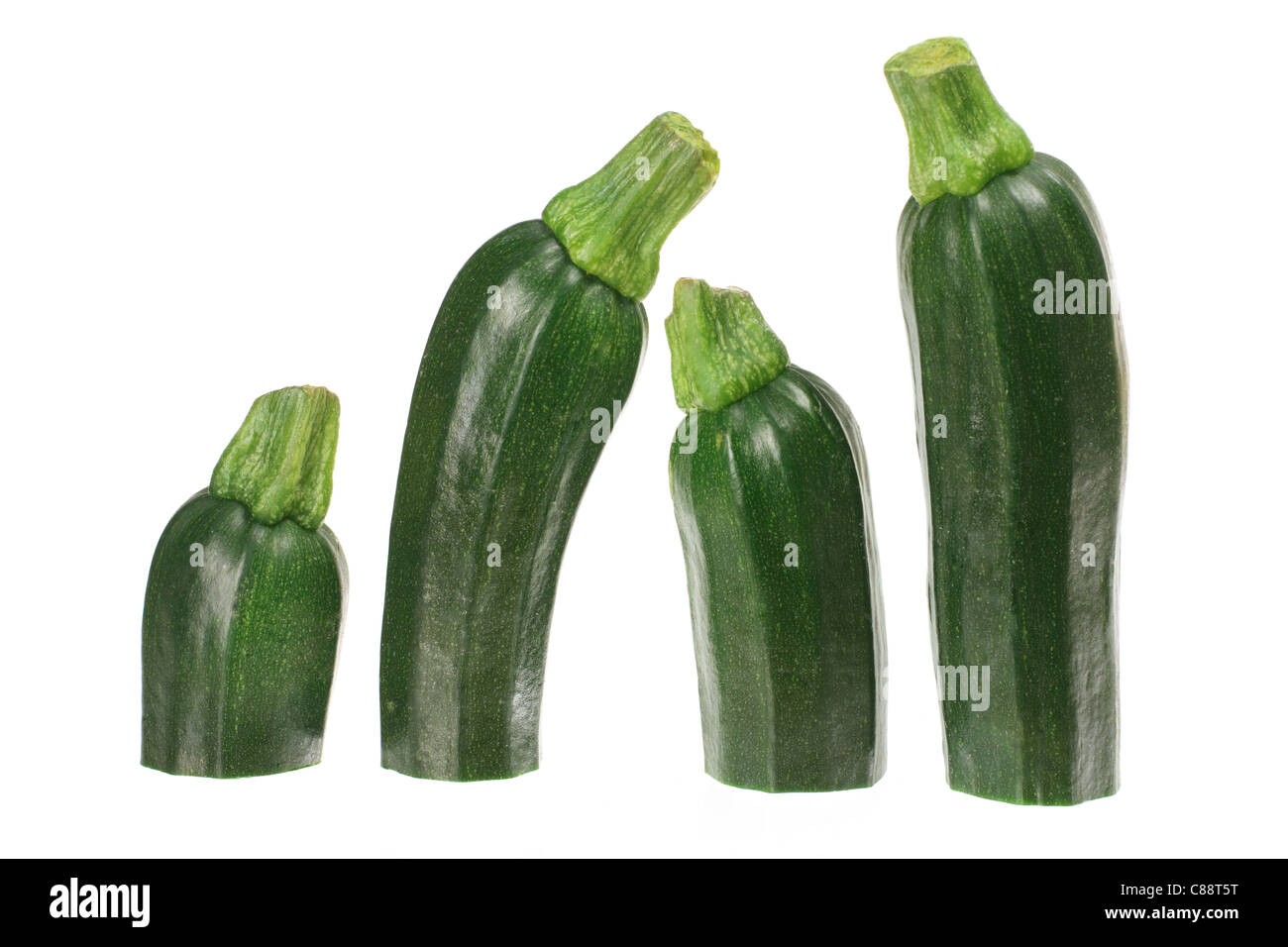 Zucchinis Stock Photo