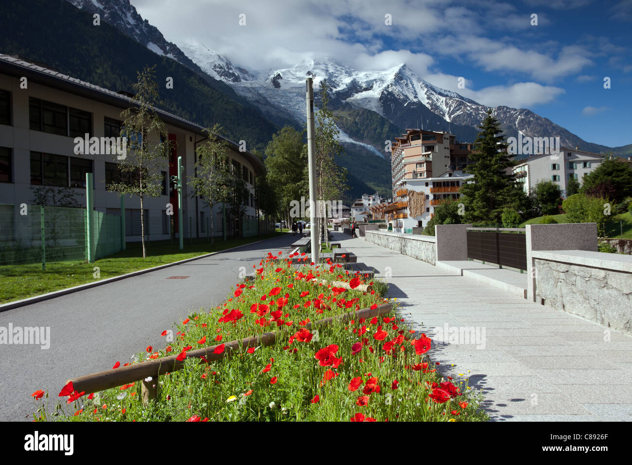 Chamonix Stock Photo