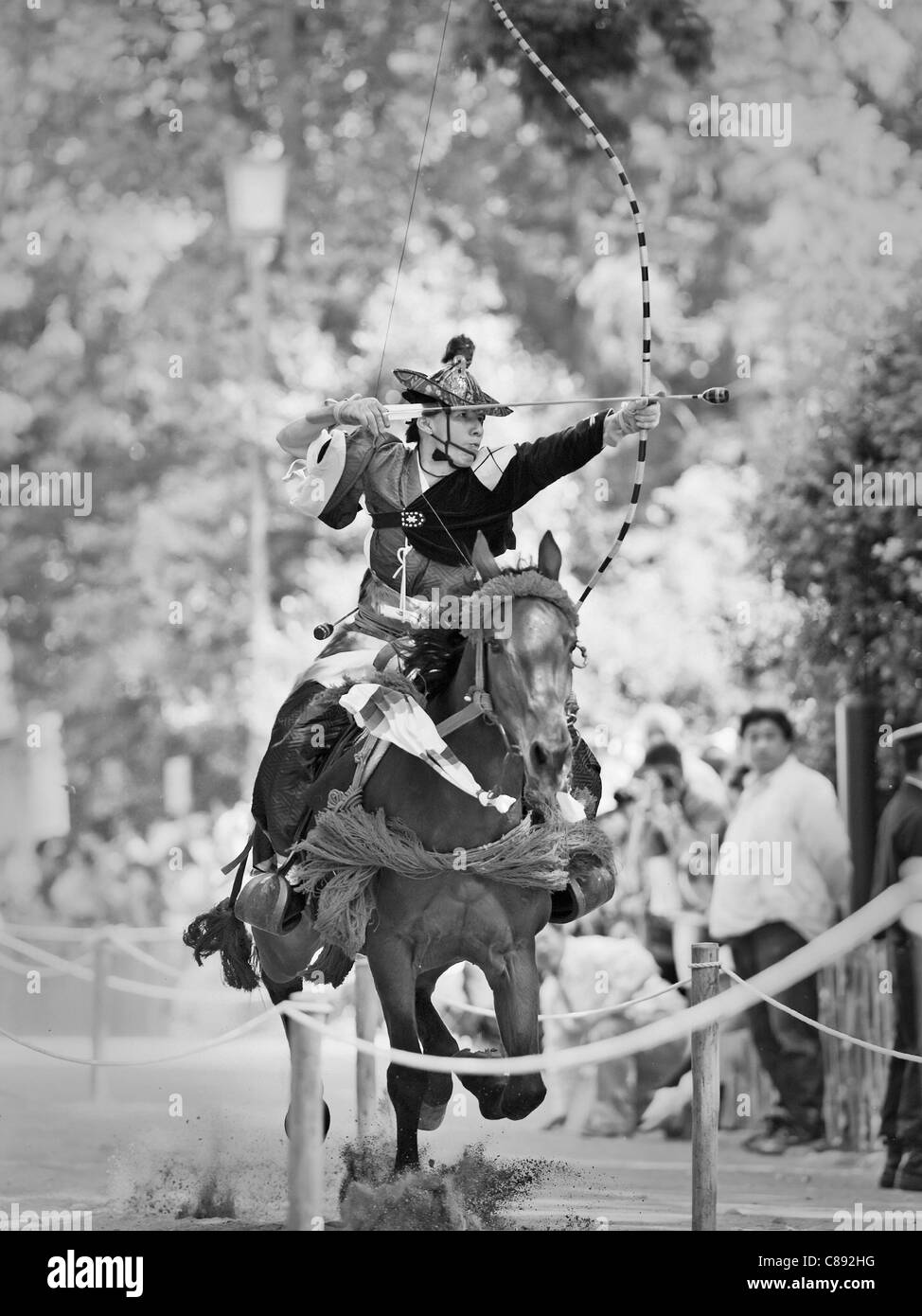 Samurai Black and White Stock Photos & Images - Alamy