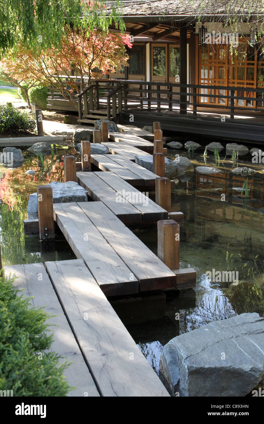 Japanese Friendship Garden In San Jose California Stock Photo