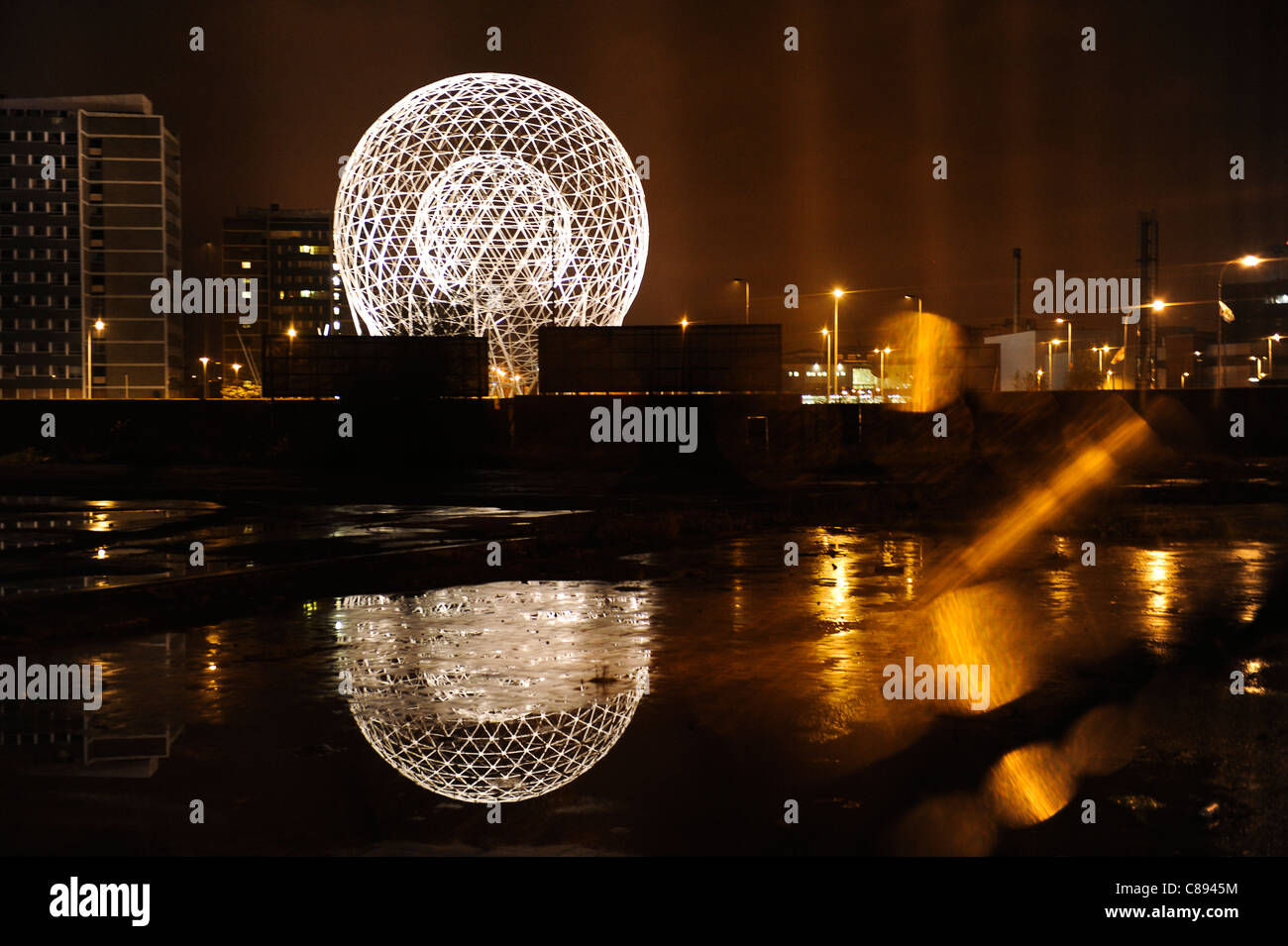 New sculpture in Belfast called 'Rise' Stock Photo - Alamy