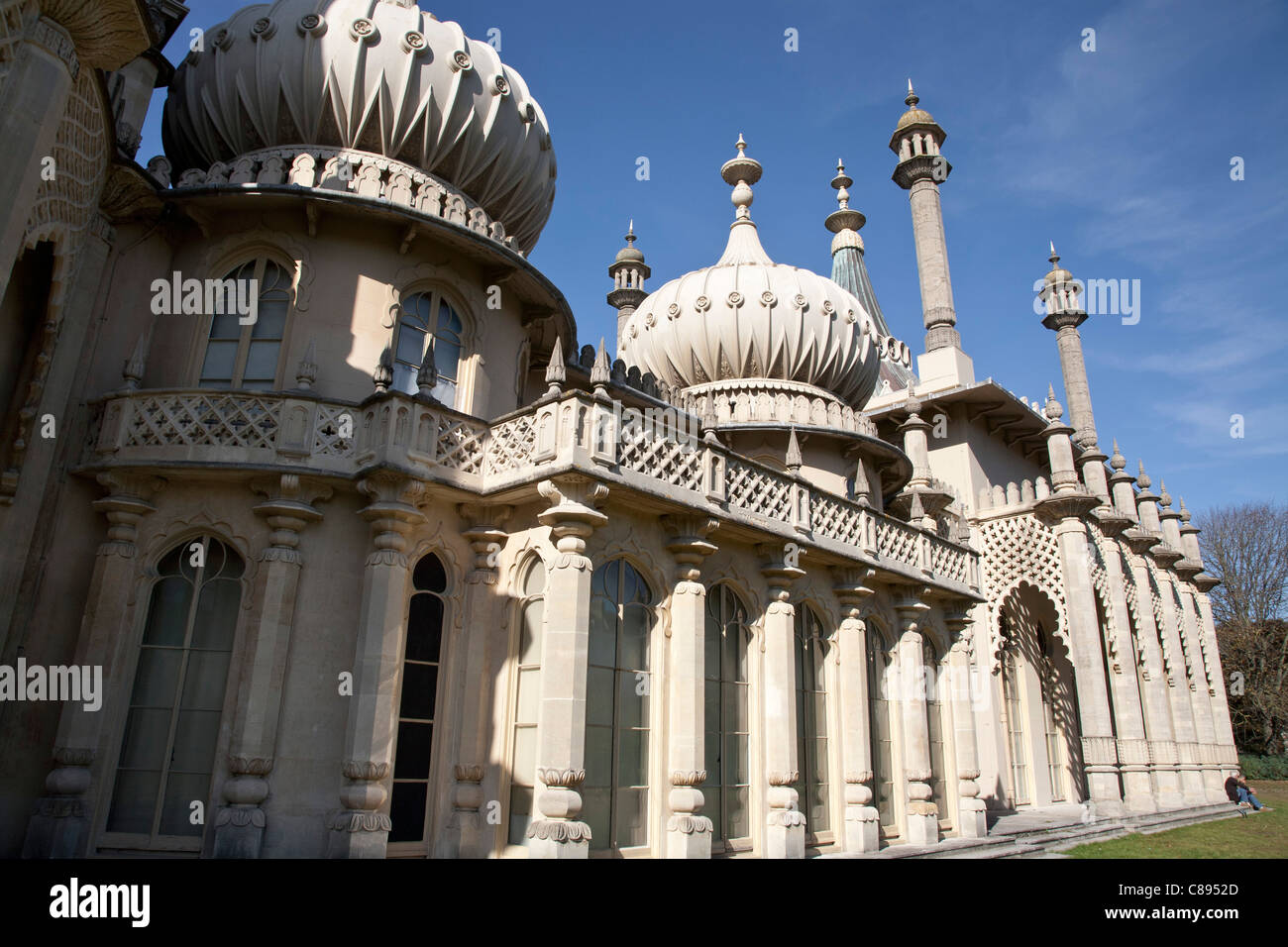 Brighton Royal Pavilion Regency architecture Stock Photo