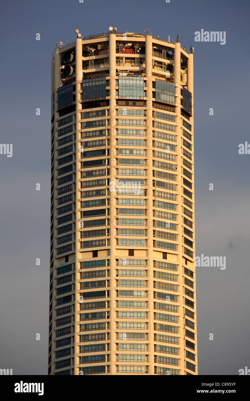 Menara Komtar tower, Georgetown, Penang, Malaysia Stock Photo