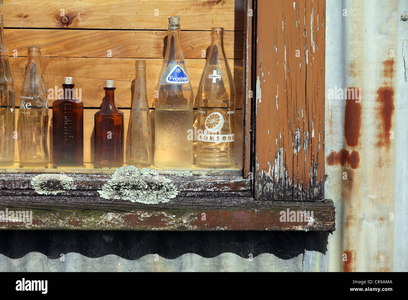 Langford store in Golden Bay, almost untouched by modern day Stock
