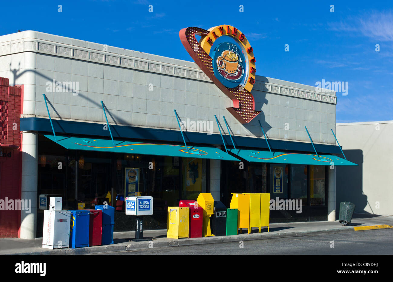 Road signs along route 66 hires stock photography and images Alamy