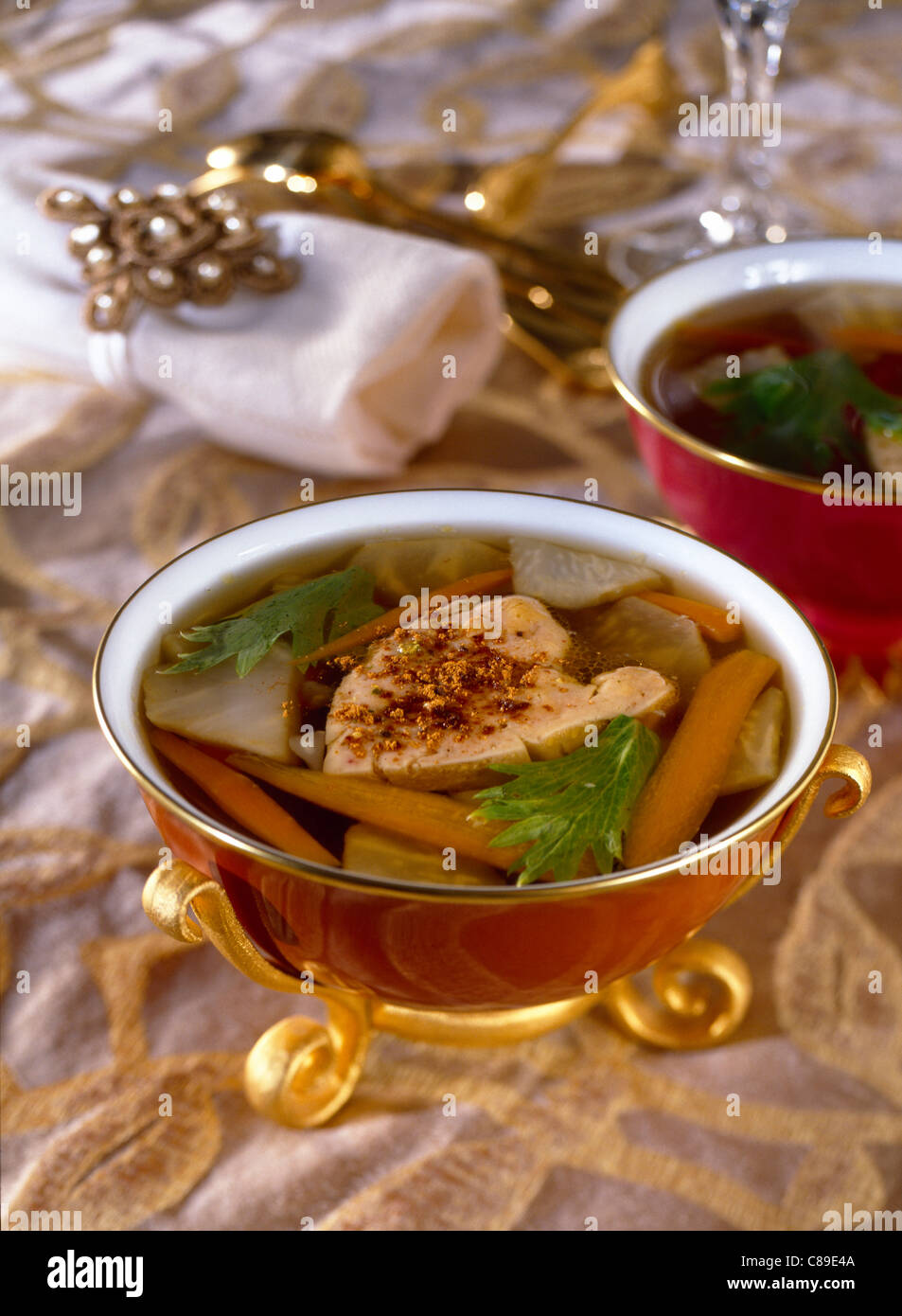 Consomme clear hires stock photography and images Alamy